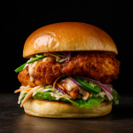 Burger Chicken crunchy